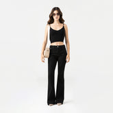 HARBOR KNITTED TOP WOMEN BLACK